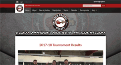 Desktop Screenshot of ephockey.com