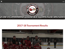 Tablet Screenshot of ephockey.com